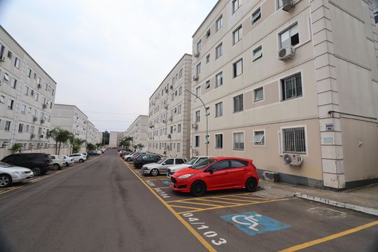 Área comum de apartamento para alugar com 2 quartos, 42m² em São José, Canoas