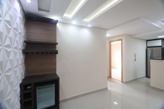 Sala de apartamento para alugar com 2 quartos, 42m² em São José, Canoas