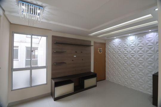 Sala de apartamento para alugar com 2 quartos, 42m² em São José, Canoas