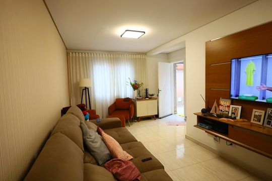 Sala de apartamento à venda com 3 quartos, 90m² em Bela Vista, Osasco