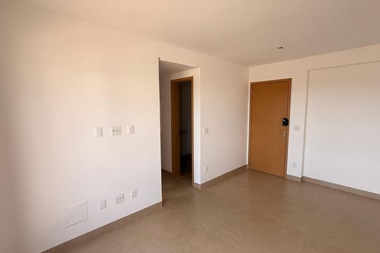 Sala de apartamento para alugar com 2 quartos, 60m² em Jardim América, Goiânia