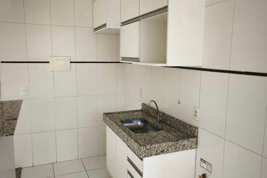 Sala/Cozinha de apartamento à venda com 2 quartos, 54m² em Santo Amaro, São Paulo