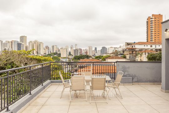 Área comum - Rooftop de kitnet/studio à venda com 1 quarto, 32m² em Bosque da Saúde, São Paulo