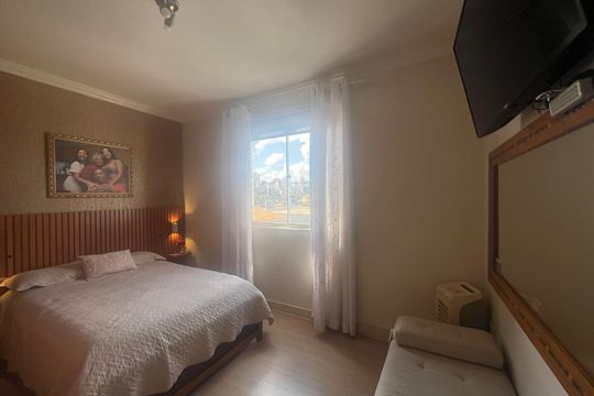 Quarto de apartamento à venda com 3 quartos, 79m² em Inconfidentes, Contagem