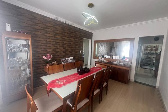 Sala de apartamento à venda com 3 quartos, 79m² em Inconfidentes, Contagem