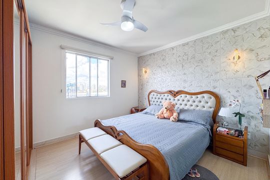 Suite de apartamento à venda com 3 quartos, 79m² em Inconfidentes, Contagem