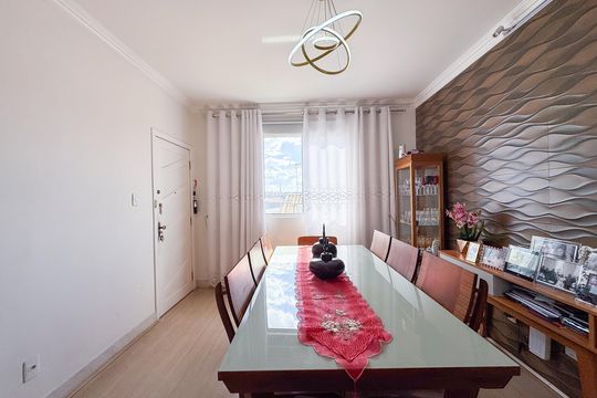 sala de apartamento à venda com 3 quartos, 79m² em Inconfidentes, Contagem