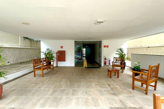 Área comum de apartamento para alugar com 1 quarto, 50m² em Pinheiros, São Paulo