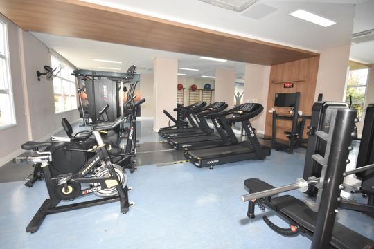 Área comum - Academia de apartamento à venda com 3 quartos, 155m² em Anhangabaú, Jundiaí