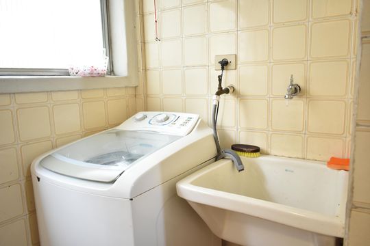 Área de Serviço de apartamento à venda com 2 quartos, 60m² em Parque Imperial, São Paulo