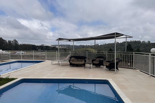 Área comum - Piscina de apartamento para alugar com 2 quartos, 46m² em Jardim Pioneira, Cotia