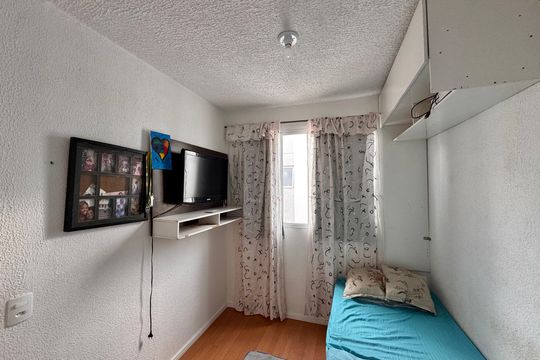 Quarto 2 de apartamento para alugar com 2 quartos, 70m² em Guaratiba, Rio de Janeiro