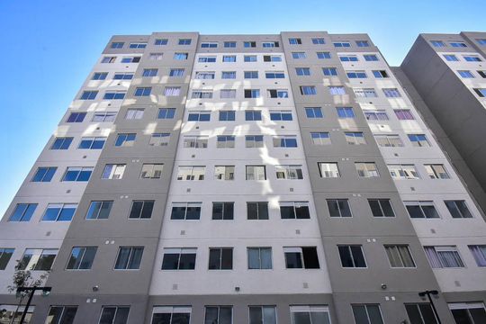 Fachada de apartamento para alugar com 2 quartos, 32m² em Jardim Gilda Maria, São Paulo