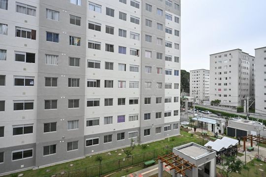 Vista do Quarto 1 de apartamento para alugar com 2 quartos, 32m² em Jardim Gilda Maria, São Paulo