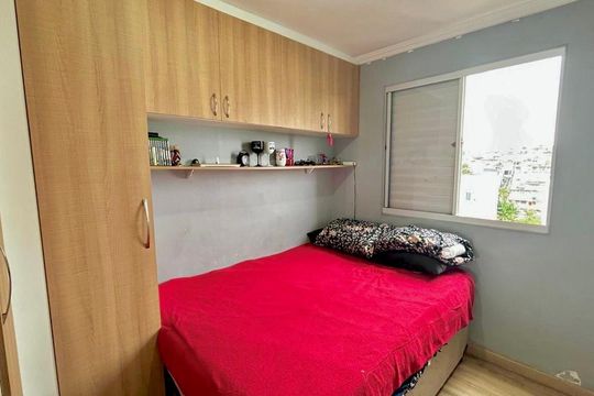 Quarto 2 de apartamento à venda com 2 quartos, 47m² em Jardim Ansalca, Guarulhos