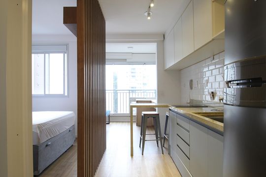 Studio  de apartamento para alugar com 1 quarto, 26m² em Vila Andrade, São Paulo