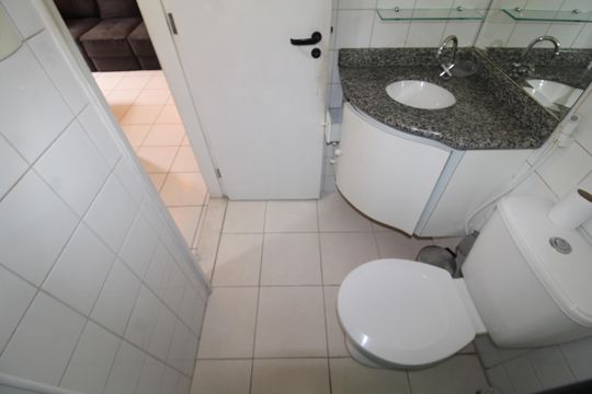 Banheiro de apartamento para alugar com 2 quartos, 64m² em Parque Mandaqui, São Paulo