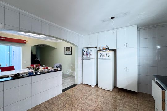 Cozinha de casa à venda com 3 quartos, 120m² em Nova Petrópolis, São Bernardo do Campo