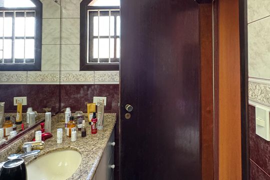 Banheiro - Suíte de casa à venda com 3 quartos, 120m² em Nova Petrópolis, São Bernardo do Campo