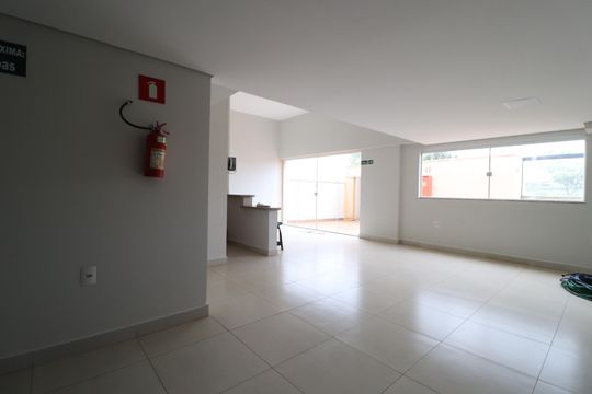 Área comum - Salão de festas de apartamento para alugar com 2 quartos, 43m² em Alto Umuarama, Uberlândia