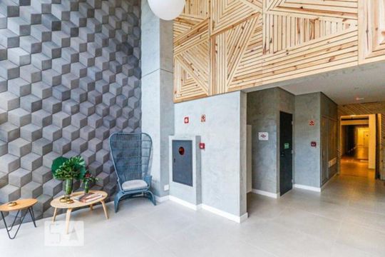 Hall de entrada de apartamento para alugar com 2 quartos, 34m² em Jurubatuba, São Paulo