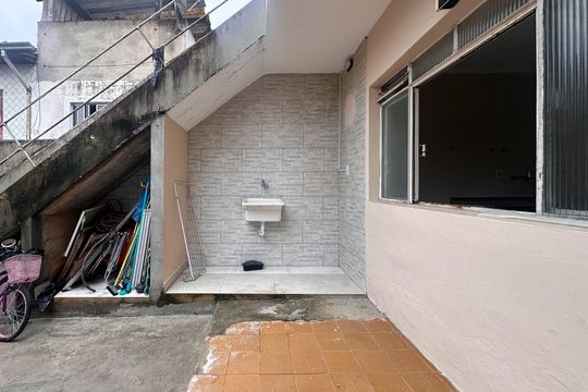 Área de Serviço de casa para alugar com 1 quarto, 35m² em Parque Sao Jose, São Bernardo do Campo