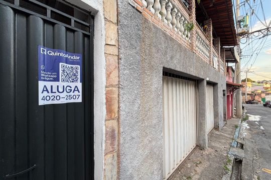 Plaquinha Instalada de casa para alugar com 1 quarto, 140m² em Jardim Felicidade, Belo Horizonte