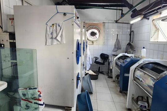 Área comum de apartamento para alugar com 2 quartos, 131m² em Gonzaga, Santos