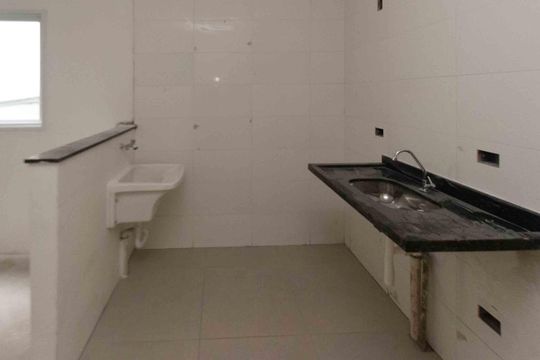 Cozinha e Área de Serviço de apartamento à venda com 1 quarto, 32m² em Vila Bela, São Paulo