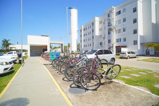 Bicicletário de apartamento à venda com 2 quartos, 46m² em Feitoria, São Leopoldo