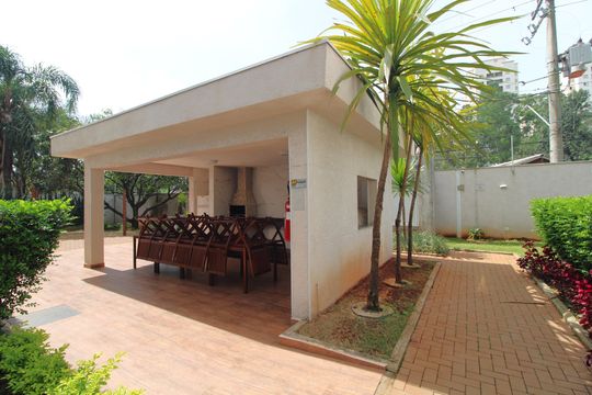 Área comum - Churrasqueira de apartamento à venda com 2 quartos, 61m² em Vila Isa, São Paulo