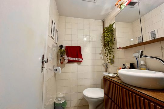 Banheiro 1 de apartamento à venda com 3 quartos, 69m² em Taquara, Rio de Janeiro