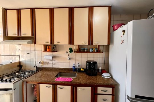 Cozinha de apartamento à venda com 3 quartos, 69m² em Taquara, Rio de Janeiro