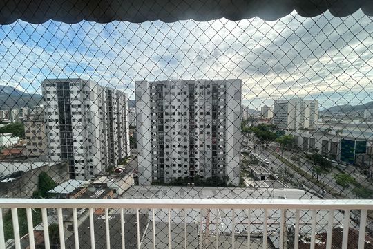 Vista do Quarto 1 de apartamento para alugar com 3 quartos, 74m² em Cachambi, Rio de Janeiro