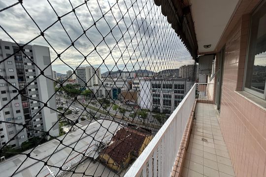 Varanda da Sala de apartamento para alugar com 3 quartos, 74m² em Cachambi, Rio de Janeiro