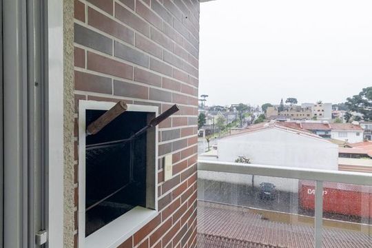 Varanda gourmet de apartamento para alugar com 2 quartos, 55m² em Centro, Curitiba