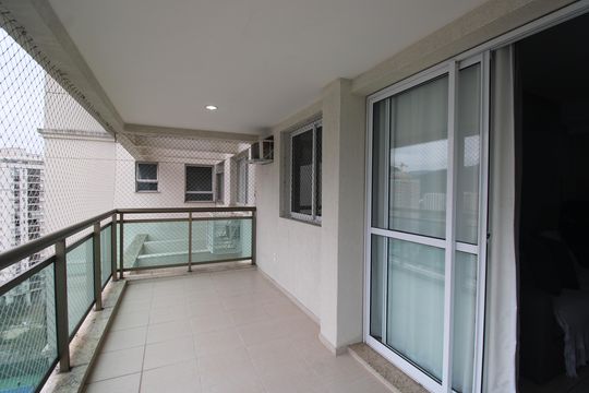 Varanda de apartamento para alugar com 2 quartos, 78m² em Barra Olímpica, Rio de Janeiro