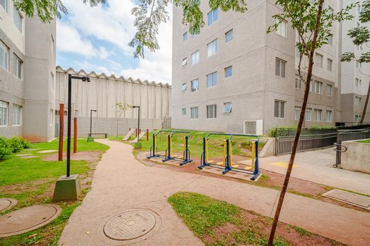 Área comum - Academia de apartamento para alugar com 2 quartos, 46m² em Jardim D’abril, São Paulo