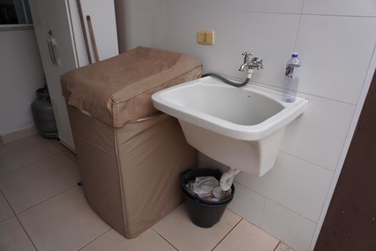 Área de Serviço de casa para alugar com 2 quartos, 150m² em Jardim Helena, Americana