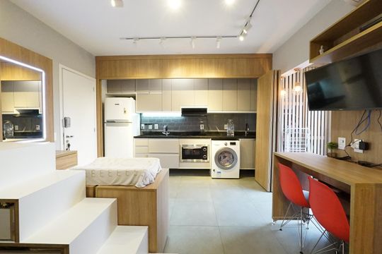 Studio de kitnet/studio para alugar com 1 quarto, 28m² em Vila Deodoro, São Paulo