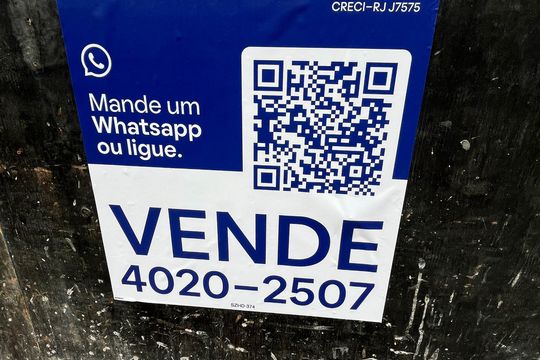 Plaquinha de apartamento à venda com 2 quartos, 90m² em Zumbi, Rio de Janeiro
