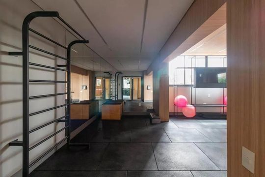 Área comum - Academia de apartamento para alugar com 1 quarto, 26m² em Barra Funda, São Paulo