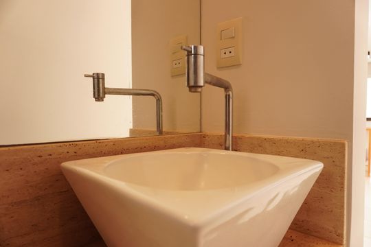 Lavabo de casa de condomínio para alugar com 3 quartos, 280m² em Parque Eldorado, São Carlos