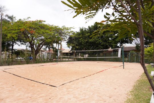Área comum - Quadras poliesportivas de casa de condomínio para alugar com 3 quartos, 280m² em Parque Eldorado, São Carlos