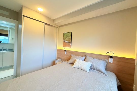 Suíte de kitnet/studio à venda com 1 quarto, 31m² em Vila Cordeiro, São Paulo