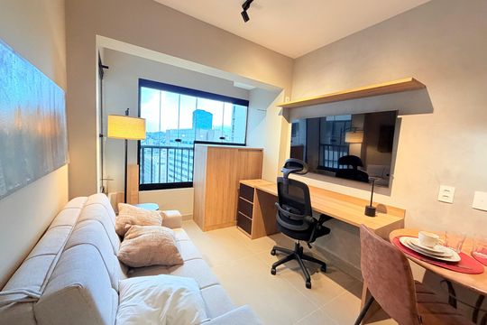 Kitnet/Studio à venda com 1 quarto, 31m² em Vila Cordeiro, São Paulo
