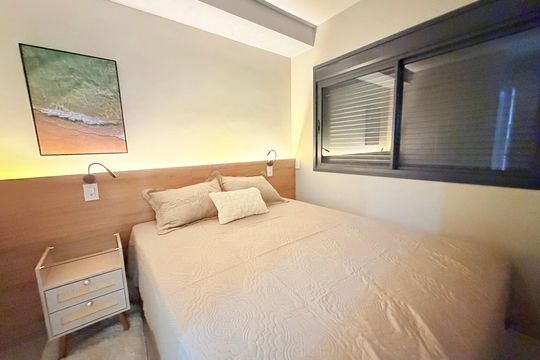 Suíte de kitnet/studio à venda com 1 quarto, 31m² em Vila Cordeiro, São Paulo