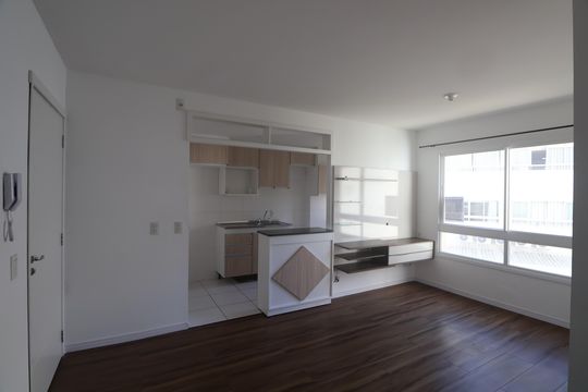 Sala de apartamento para alugar com 2 quartos, 60m² em Marechal Rondon, Canoas
