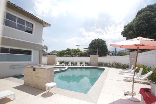 Área comum - Piscina de apartamento à venda com 2 quartos, 46m² em Taquara, Rio de Janeiro