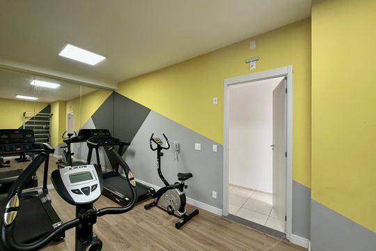 Área comum de kitnet/studio para alugar com 1 quarto, 18m² em Jardim Aeroporto, São Paulo